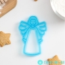 Форма для печенья и пряников «Ангел», 11,5×7,5×1,5 см