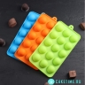 Форма для шоколада Доляна «Шарики», 24×11,5 см, 15 ячеек (d=2,8 см), цвет МИКС