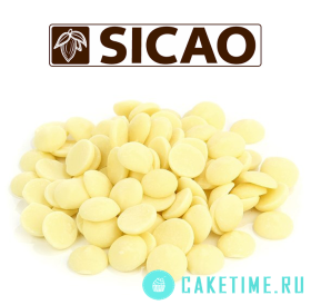 Шоколад белый Sicao 28%, 100гр