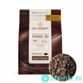 Шоколад горький Callebaut Power 80%,100гр