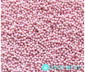 Посыпка сахарная Шарики (розово - перламутровые), 25гр 