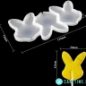 Силиконовая форма для леденцов «Кролики»