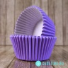 Капсулы бумажные для конфет Фиолетовые 35*23 мм, 25шт