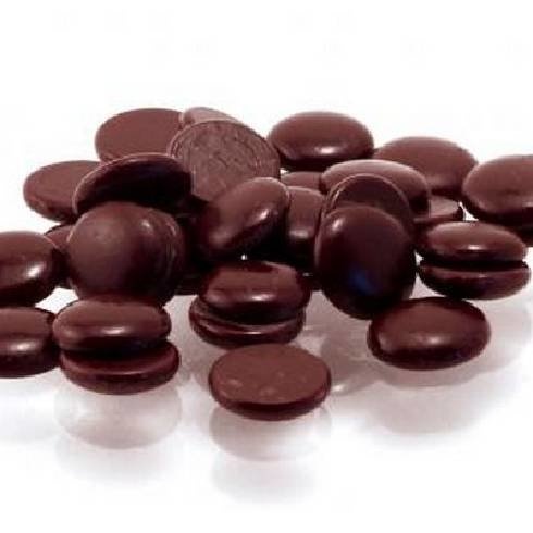 Шоколад натуральный, диски темные, Ариба Фонденте 72%, 100 гр
