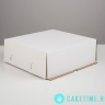 Коробка для торта без окна 28 х 28 х 10 см