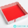 Коробка для печенья, конфет «С Новым годом!» 15 х 15 х 3 см