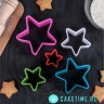 Набор форм для печенья  «Звезда», 5 шт 