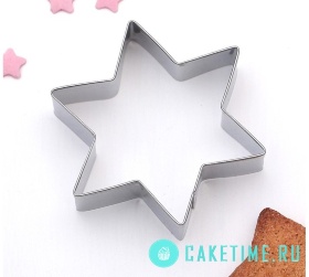 Форма для  печенья «Звезда», 6×6×2 см