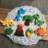 Набор форм для печенья и пряников "Динозавры" 8 шт